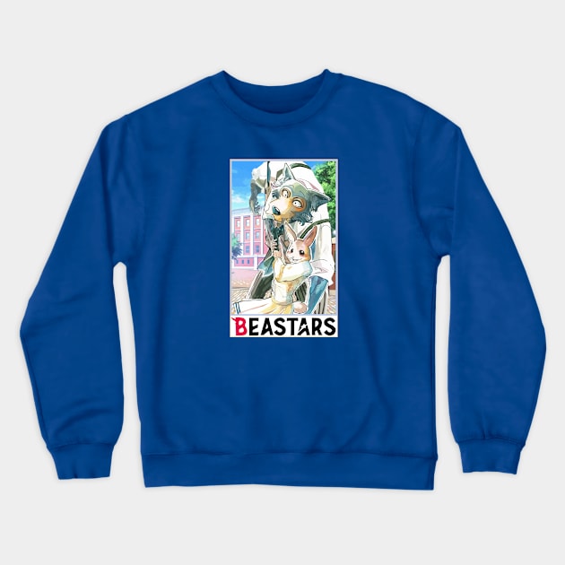 Legosi and Haru Crewneck Sweatshirt by Koburastyle